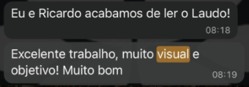 Depoimento de cliente