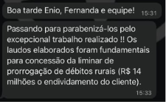 Depoimento de cliente